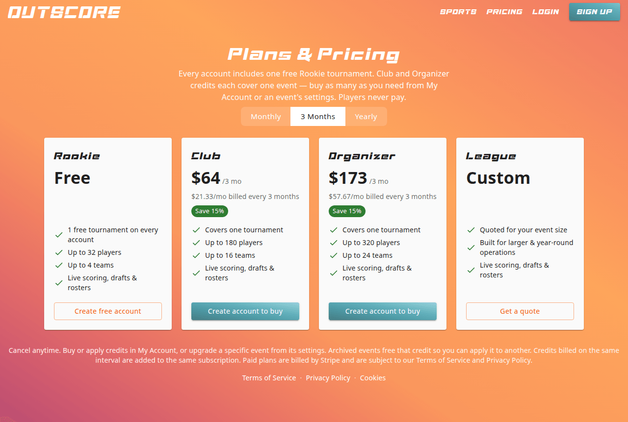 Plans & Pricing